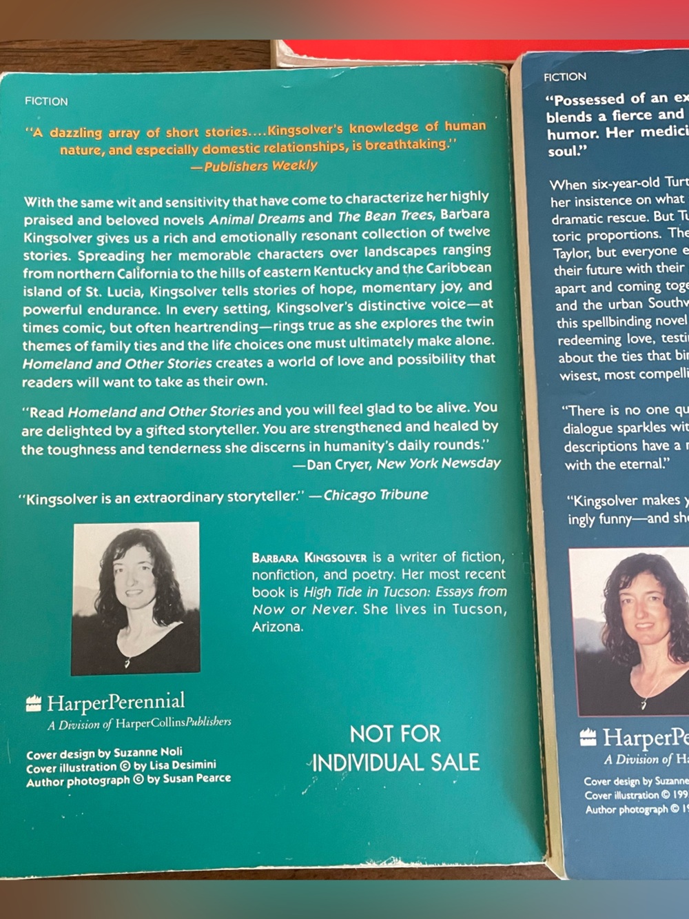 Barbara Kingsolver Bundle: The Bean Trees, Pigs in Heaven, and Homeland - Picture 7 of 7